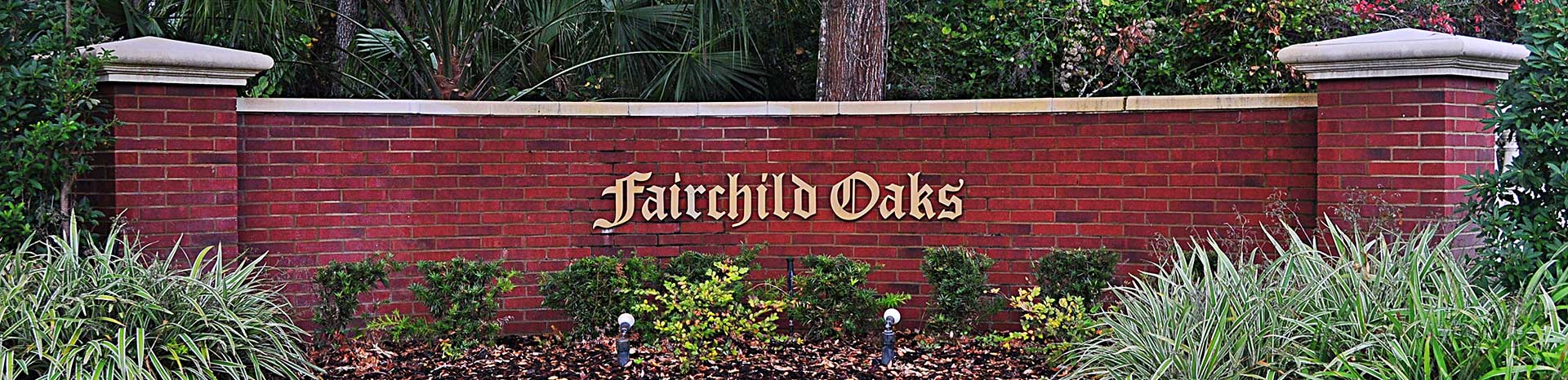 Fairchild Oaks Palm Coast Monument Sign
